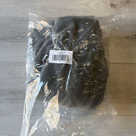 Abercrombie & Fitch Essential Oversized Popover Hoodie Grey size Small NWT in pg - Picture 7 of 9